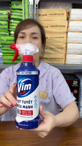 Vệ sinh bọt tuyết siêu mạnh Vim chính hãng #khoagiadung246 #xuhuong #VIM #hoptaccungunilever #CleanTok 