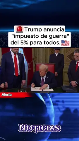 Nuevo impuesto de Trump: Otro golpe a tu bolsillo. #Noticias#EconomíaUSA #news#EstadosUnidos#usa