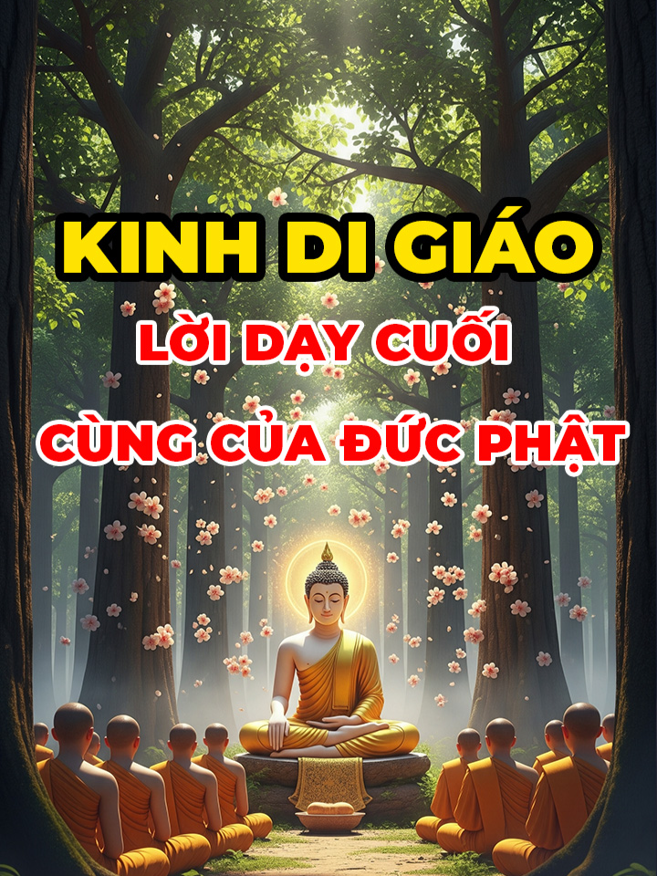 Lắng nghe lời dạy cuối cùng của Đức Phật – ngọn đuốc soi đường cho mọi hành giả! 🌿✨ Hãy để tâm mình thức tỉnh và gìn giữ Chánh Pháp suốt đời. #KinhDiGiao #DucPhat #PhatGiao #PhatPhap #LoiPhatDay