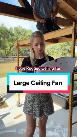 Partriot Uncle Celing Fan  84 inch or 100 inch  #fan #garage #shop #porch #tiktokshopfinds 
