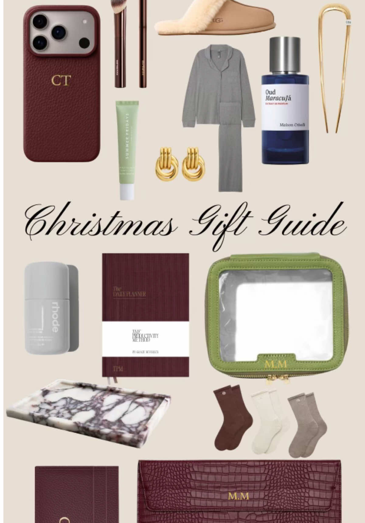 The ultimate it-girl Christmas gift guide!! stuck on what to buy her don’t scroll #christmasgiftideas #christmasgiftguide #christmasgiftideas #stockingfillers  #christmasgiftsforher 