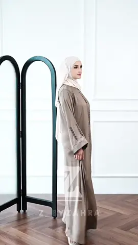 Fahira best gercepin yaa warna brown favorite🔥🥰 #abaya #ootdabayamuslim #trending #abayastyle #abayalook 