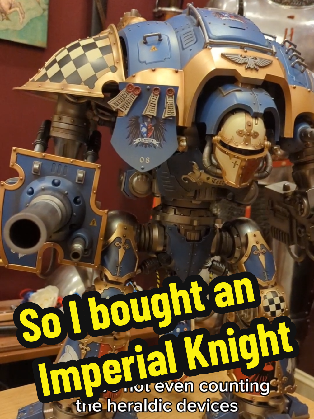 #warhammer40k #40k #mech #imperialknight #joytoy 