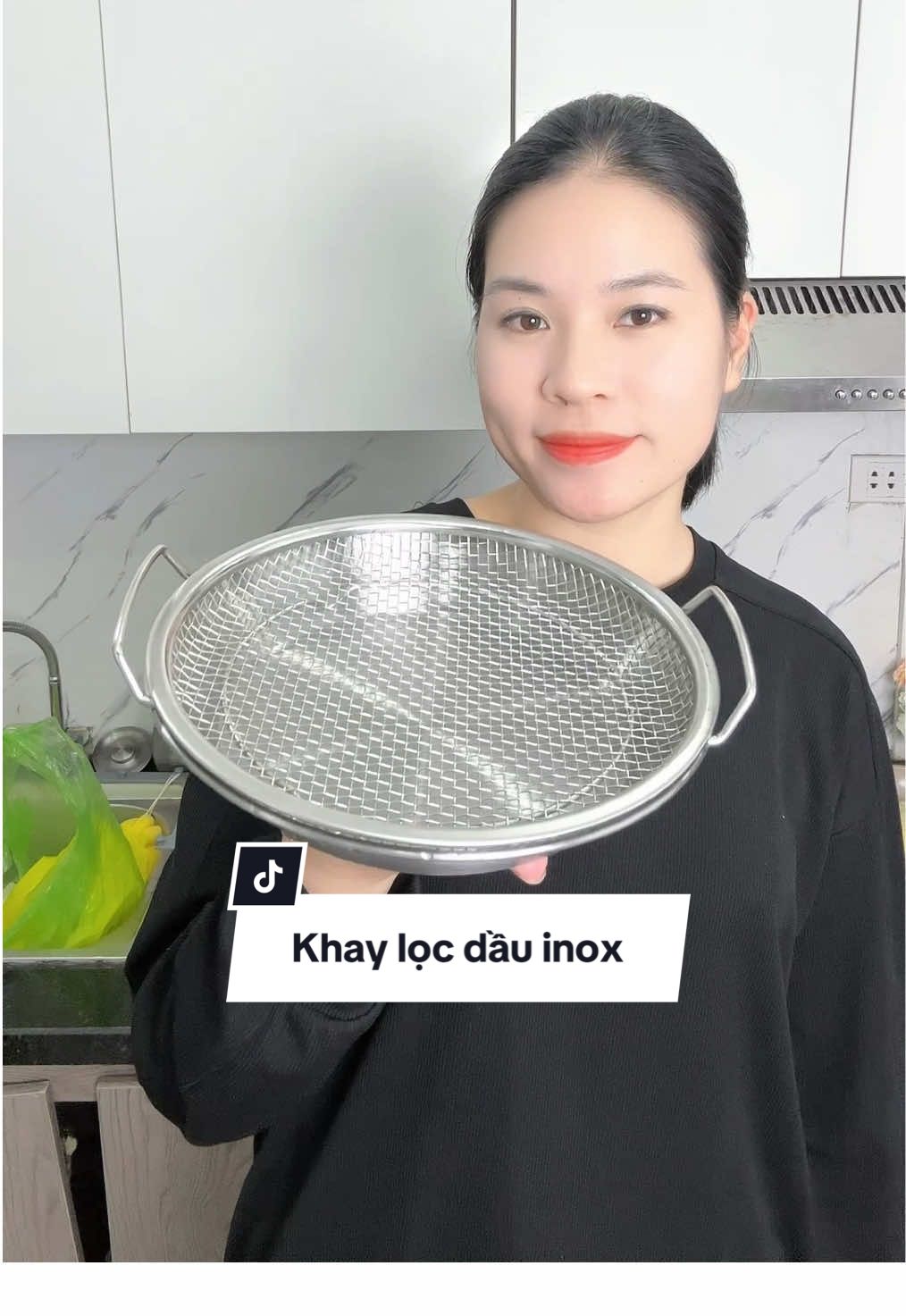 Trả lời @Ba em Gạo(Gạo Tẻ ) dùng cái khay lọc dầu này rất là tiện lợi nhất là nhà bác nào hay ăn đồ chiên rán. #changreview23 #khaylocdau #khaylocdauinox #khaylocdauchienran #giadung 