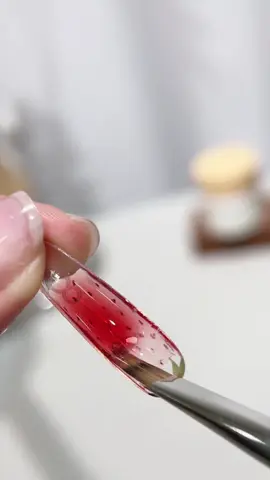 🍓🍓  #nailsartvideos #maunailxuhuong #nailtutorial #dualform #straberrynails🍓