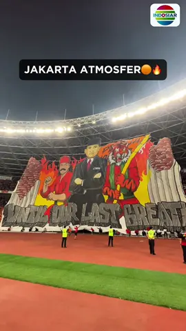 Tifo dari Persija fans 🤩🫵🏻 #BRISuperLeague #IndosiarSports #IndosiarRumahSepakbolaIndonesia #POVMinsports 