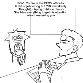 Y/N tweaking out #yn #sidecharacter #npc #artist #artistsoftiktok 