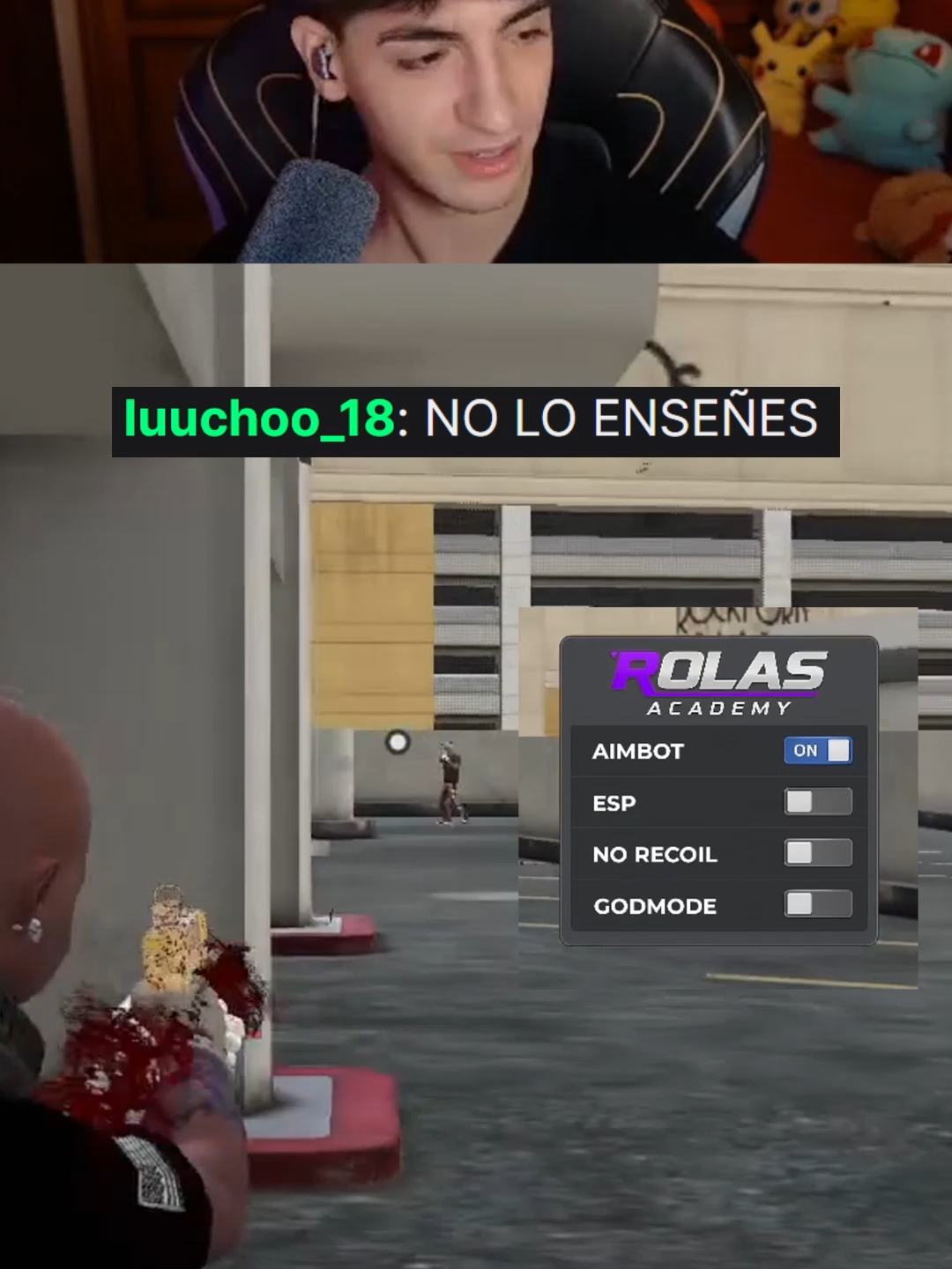 Nos pillan con MENU en ROLAS ACADEMY #gta #roleplay #fivem #parati #cheats