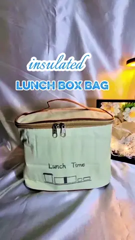 INSULATED LUNCH BOX BAG ✨️Stay fresh, stay stylish - your meals deserve this bag. Insulated lunch box bag Lunch bag for work Lunch box bag #insulatedbag  #lunchboxbag  #affordablelunchbag  #portablelunchbag 