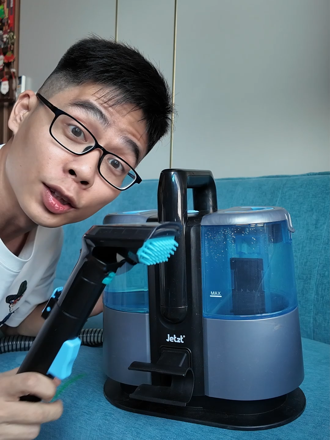 Máy Giặt Sofa JEZTZ G3 #hieptrainghiem #trangtrigiangsinh #vesinhsofa