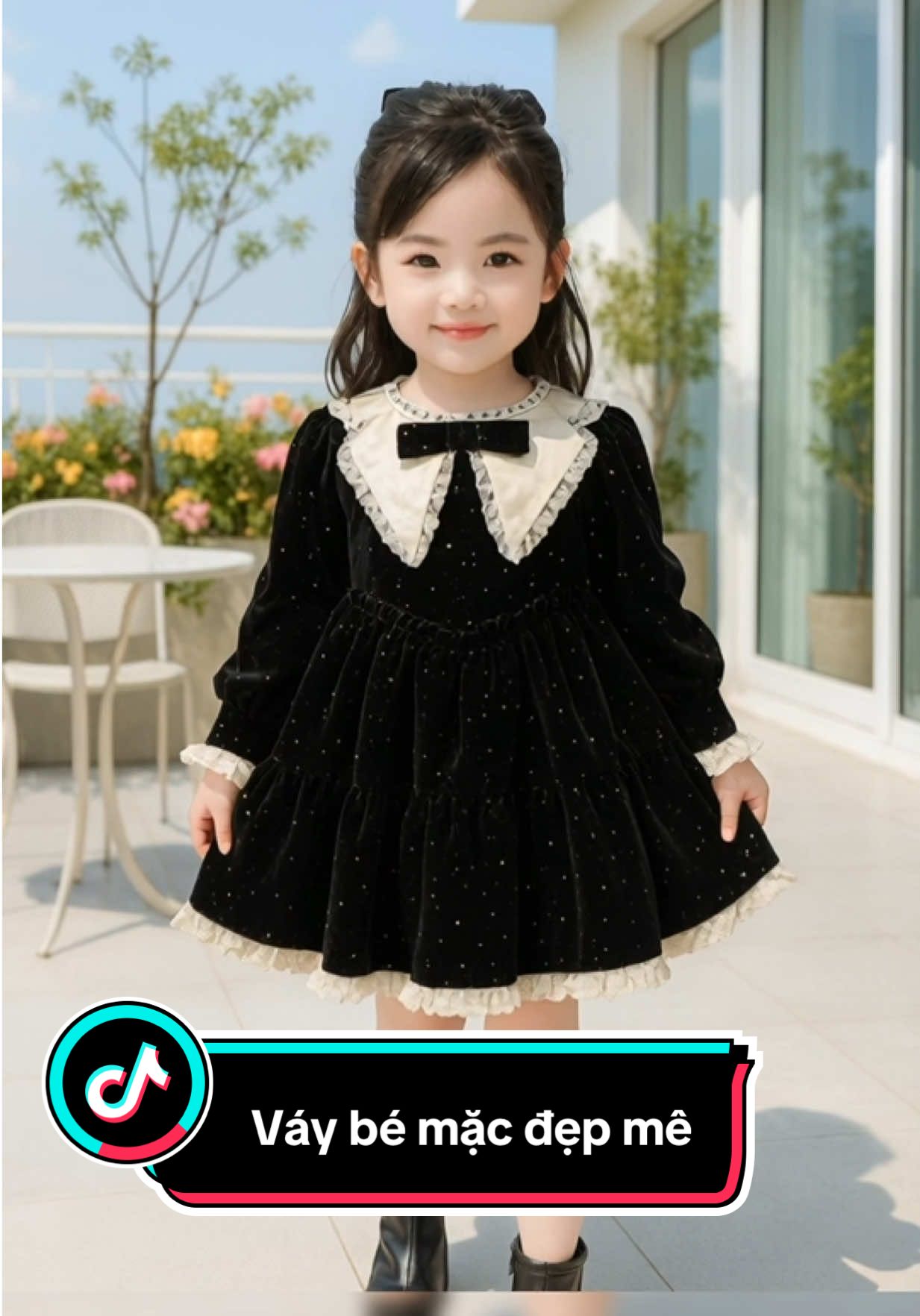Váy bé mặc đẹp mê#thoitrangtreem #dobochobe #vaychobe #vaychobe #xuhuong 