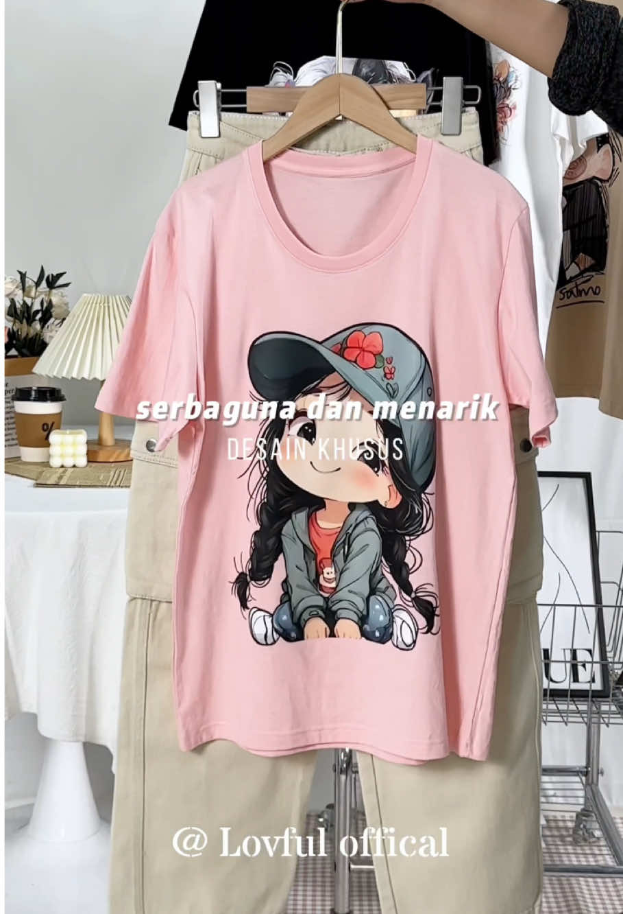 Mode menunjukkan individualitas🦄💘#OOTD #kaosmurah #outfitideas #vintage #Lovfuloffical #fashion101 #korengan #girlsfashion #DailyRoutine #oversizedtee #Fitness #tshirt #outfitbukber #fashion #kaos 