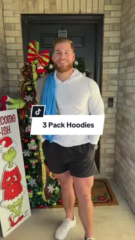 A 3 pack or a single for men’s sports hoodies