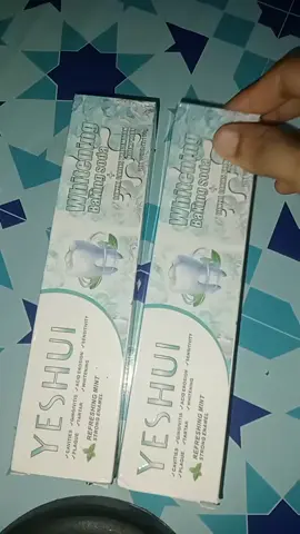 YESHUI Mint Baking Soda Whitening Toothpaste 🥰 #everyone #fypシ #followers 