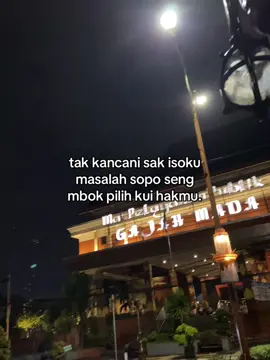 ora bakal tak pekso, nek pancen ora tresno.
