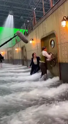 Titanic behind the scenes shooting omg #behindthescenes #sora2 #usatrending #omg 