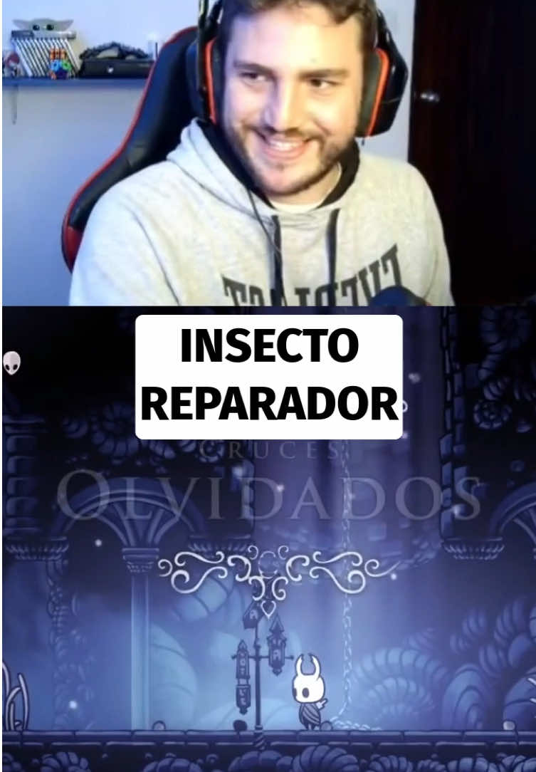 Insecto reparador #hollowknight #easteregg #indiegame 
