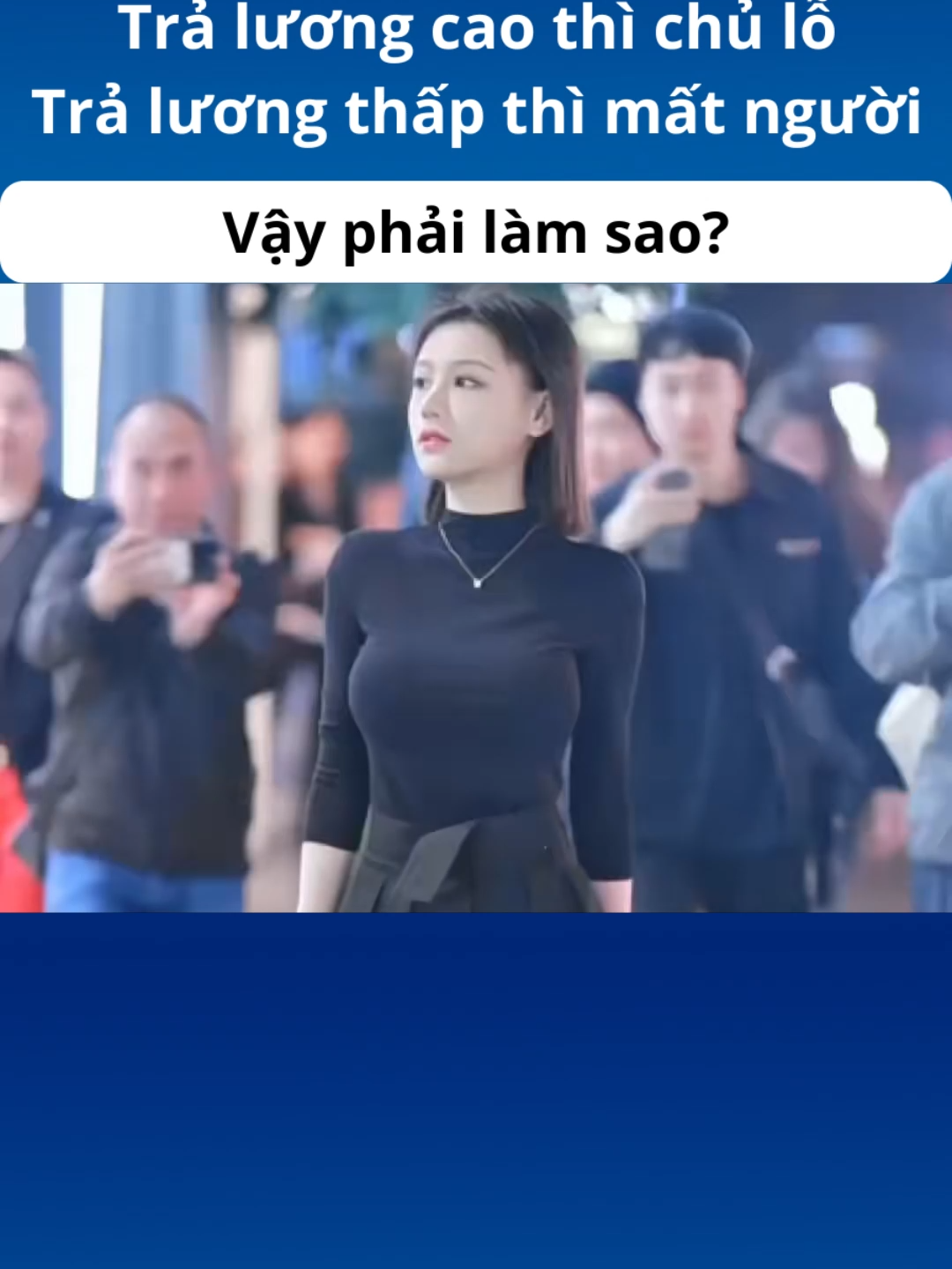 Trả lương cao thì chủ lỗ, trả lương thấp thì mất người. Vậy phải làm sao?