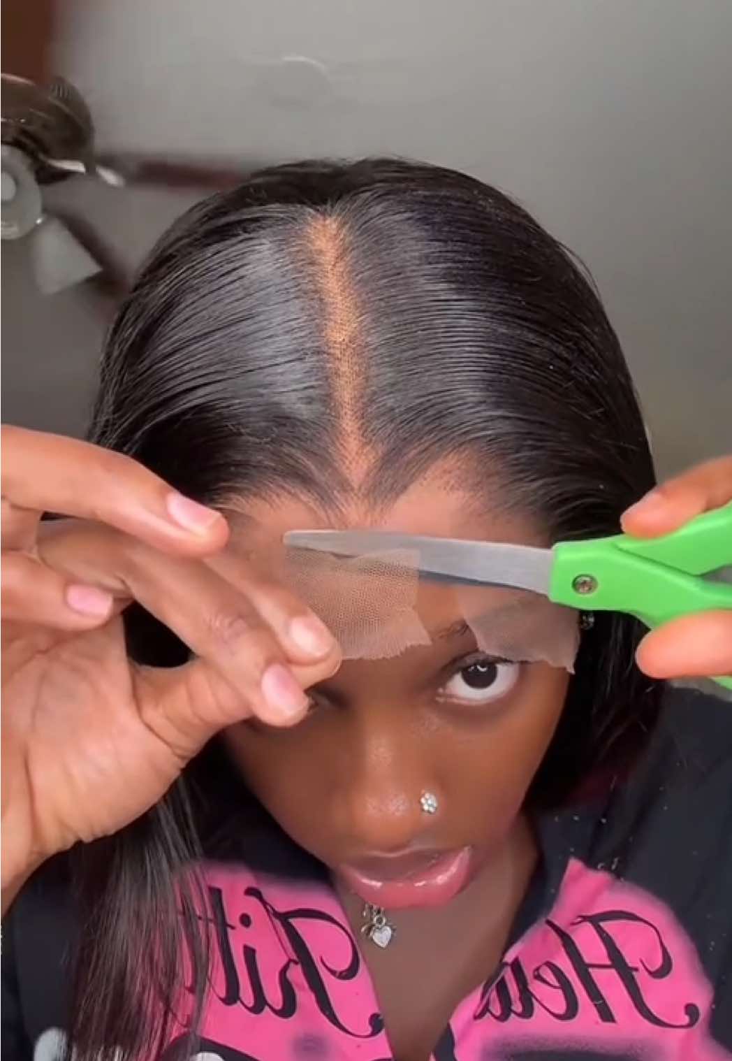 Why choose Flady hair? I go first: Lace is teaaaaa🩵100% human hair🩵Soft hair 🩵Full density  #blackfriday #blackfridaydeals #hdlacewig #straightwig #straighthair #amazonwigs #wigtok #wigsforblackwomen #amazonwigfinds #fladyhair #fladystraightwig #bussdown #fyp #bonestraighthair #hairtok #tiktokmademebuyit #viralvideo 