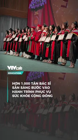 hơn 1.000 tân bác sĩ sẵn sàng bước vào hành trình phục vụ sức khỏe cộng đồng #vtvcab #vtvcabedu  #SportsOnTikTok #SEAGAmes2025 #bacsi 