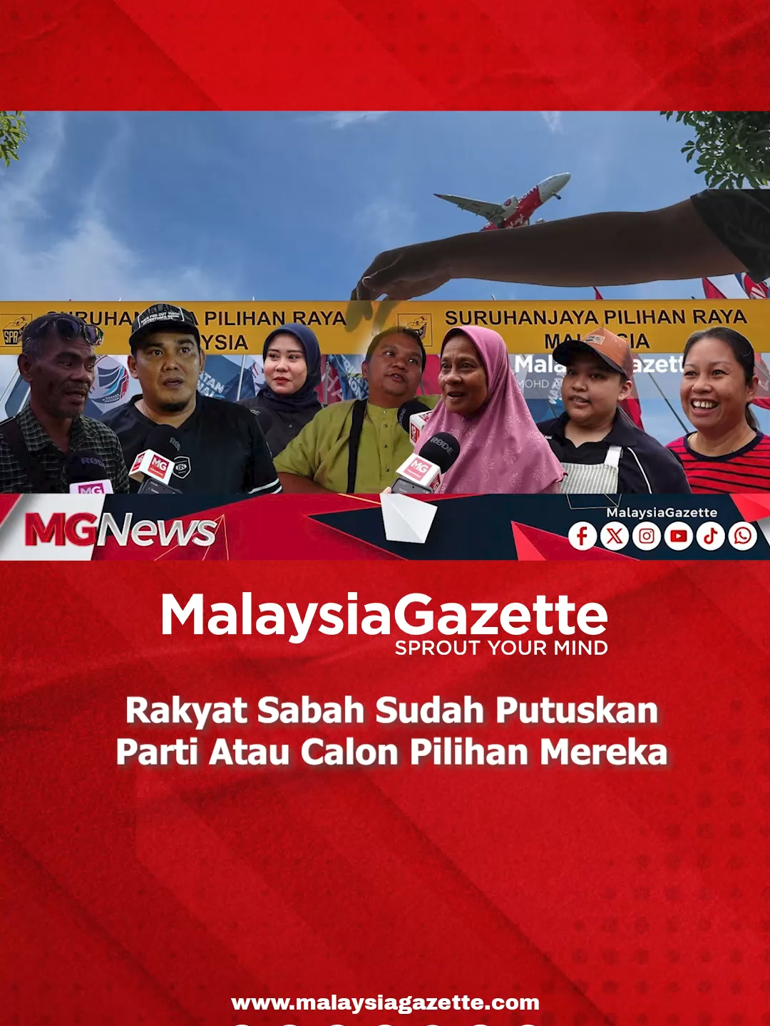 Rakyat Sabah Sudah Putuskan Parti Atau Calon Pilihan Mereka . . . #PRNSabah #sabahmemilih2025prn17🔥🔥