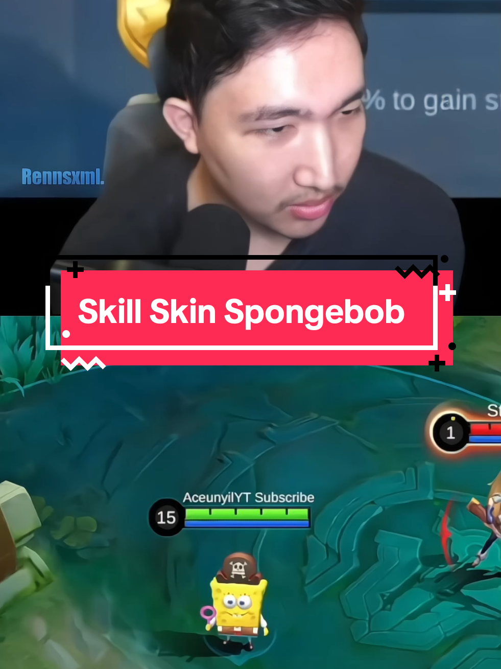 Skill skin Spongebob ga sesuai ekspektasi Lemon🤔😱 #RRQLemon #mlbbcreatorbase #MLBBXSpongeBob #MLBBFriendFest #MLBB 