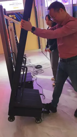 Rechargeable  led poster with battery. #aipixel  #leddisplay  #ledscreen  #ise 