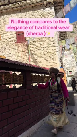 Nothing compares to the elegance of traditional wear ✨ #mustang #mustang #sherpadress #sherpa 