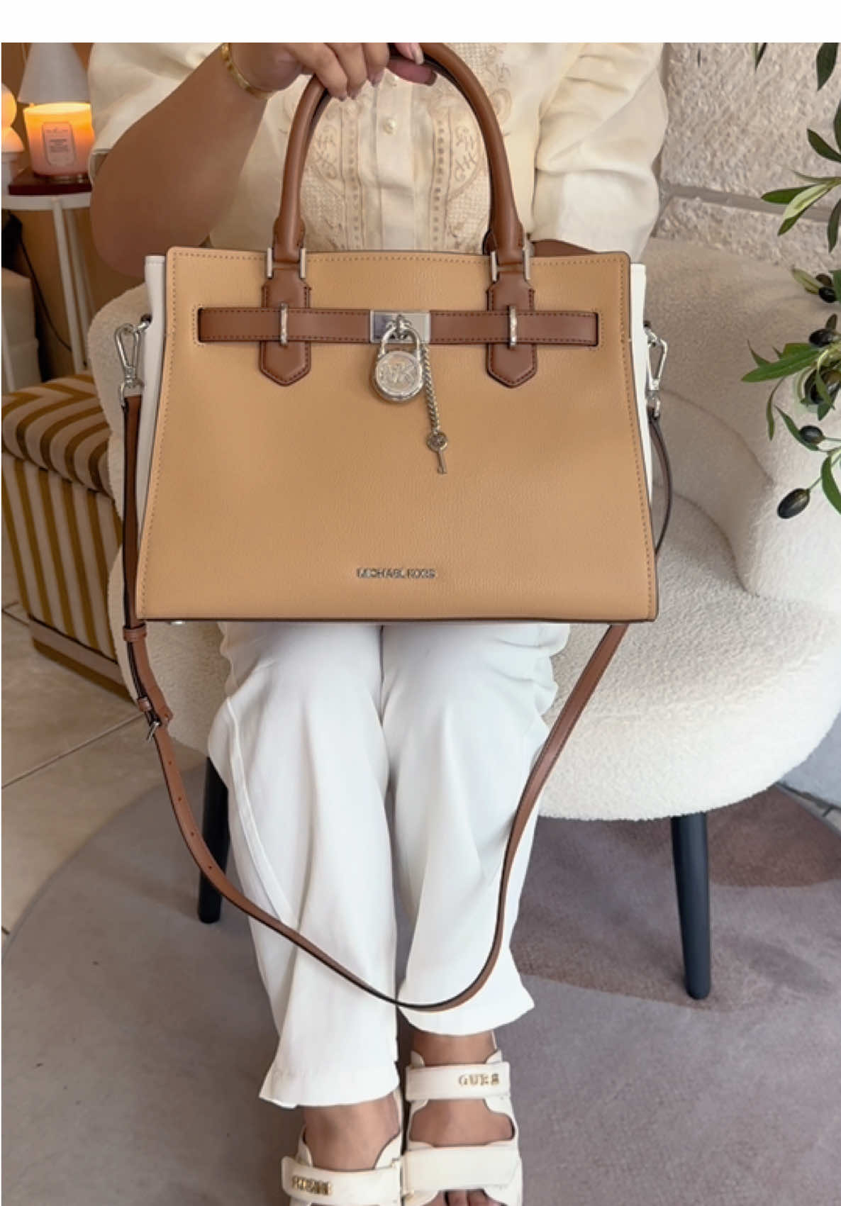 🤎Michael Kors Medium Hamilton Satchel #mk #michaelkors #fyppppppppppppppppppppppp 