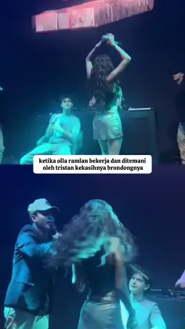 ketika olla ramlan bekerja ditemani oleh tristan kekasihnya brondongnya. #ollaramlan #brondong #komentarnetizen #fyp #viral 