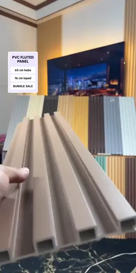 Waterproof PVC 3D wood panel, perfect sa kitchen, CR, o headboard! Indoor or outdoor, walang problema.