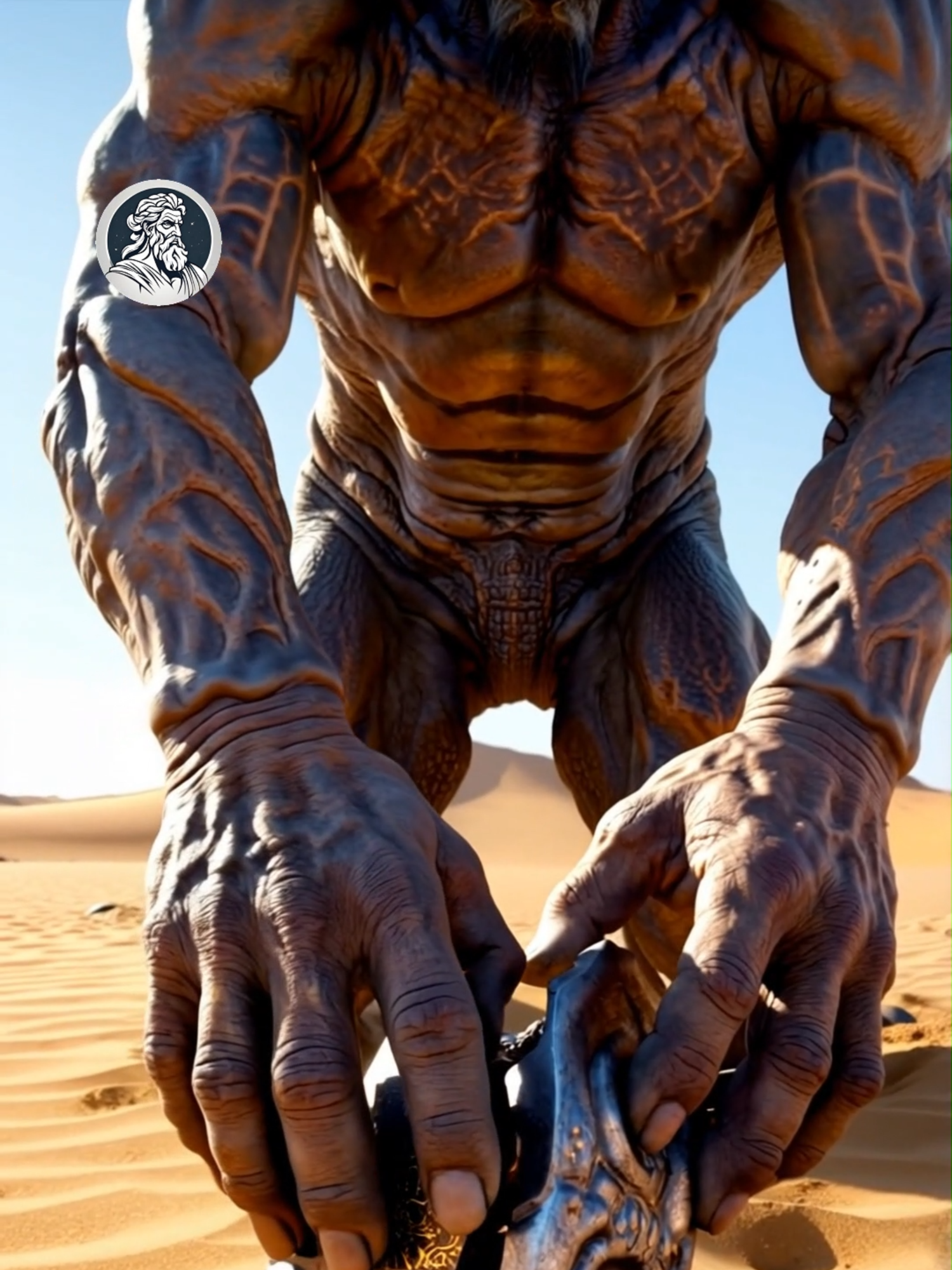 HOW THE PYRAMIDS WERE MADE #cadamitologia #fyp #ai #giants #egypt #desert #pyramids #alien