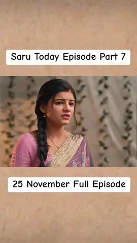 Saru Today Episode | Saru S01E210 28th November 2025 Full Episode Saru - 28th November 2025 Full Episode 210 | Saru Tak Today Full Episode #Saru #saruepisode #promo #creatorsearchinsights #unfrezzmyaccount 