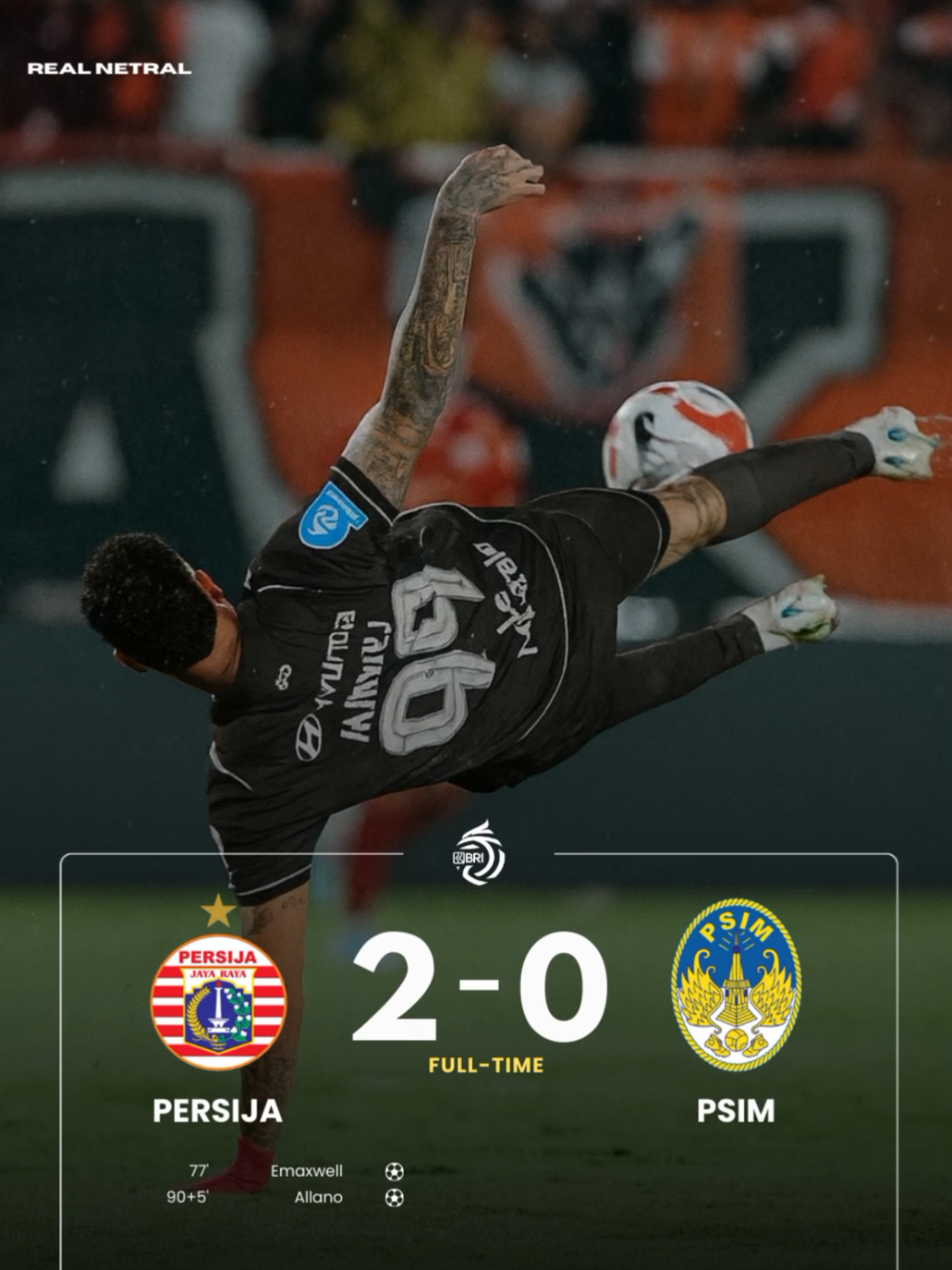 kado manis di Hari Ulang Tahun Persija ke-97 tahun🔥🥳 Persija raih kemenangan 2-0 atas PSIM Yogyakarta🔥 Persija win streak 6 pertandingan👏🔥 Laga ini berlangsung di GBK dan dipadati 50.000+ penonton👏 #brisuperleague #briliga1 #ligaindonesia #persijajakarta #persija #psim #psimjogja #persijavspsimyogyakarta #persijavspsim #emaxwell #emaxwellsouza #maxwell #maxwellsouza #allano #allanolima #fypシ #fyp 