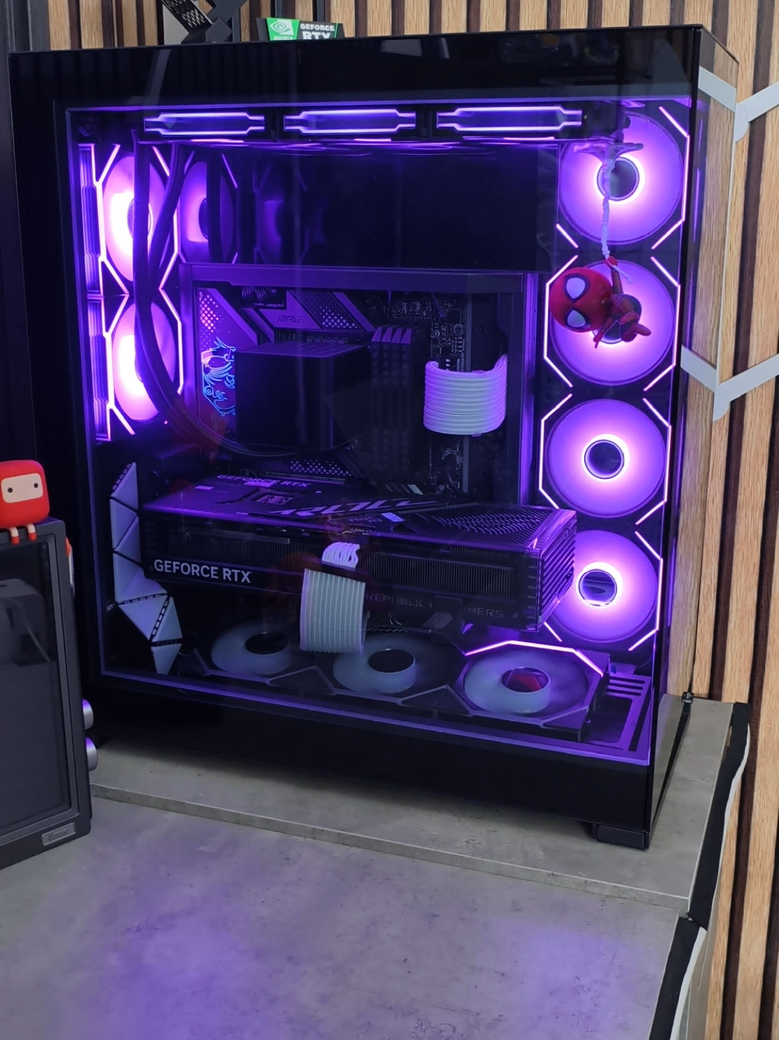 Hình như bửa giờ nhiều anh em thắc mắc về vụ mở máy chạy hiệu ứng này phải không nhỉ ? #nollie #rgb #ledduoi #traigiachoipc #techtok 