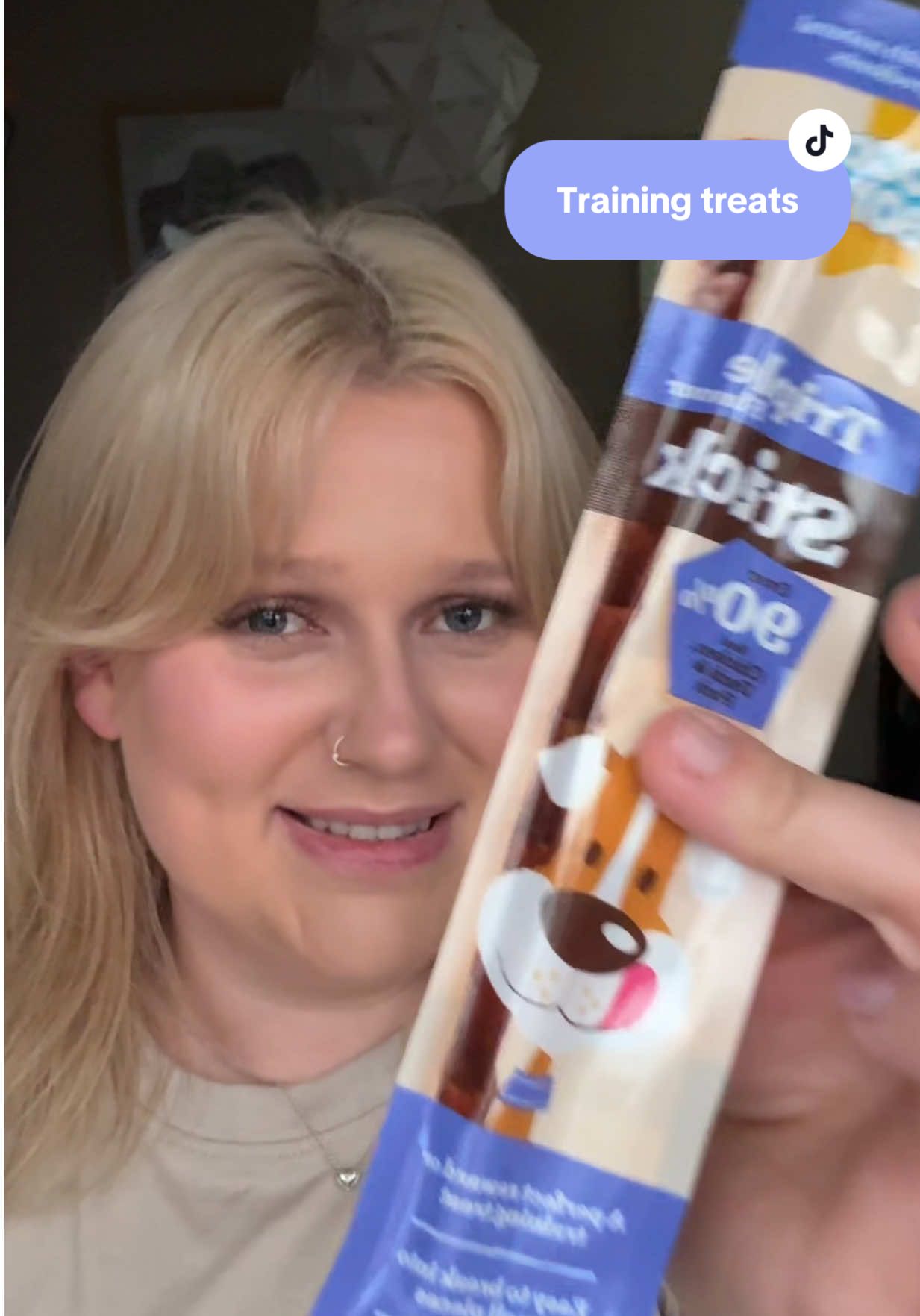 A great training treat as they break up into smaller pieces! #dogtreats #tiktokmademebuyit #bargaingrabs #blackfriday 