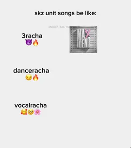 they always be getting the cutesy songs 😭 (still love it though 💗) #straykids #skz #3racha #danceracha #vocalracha 