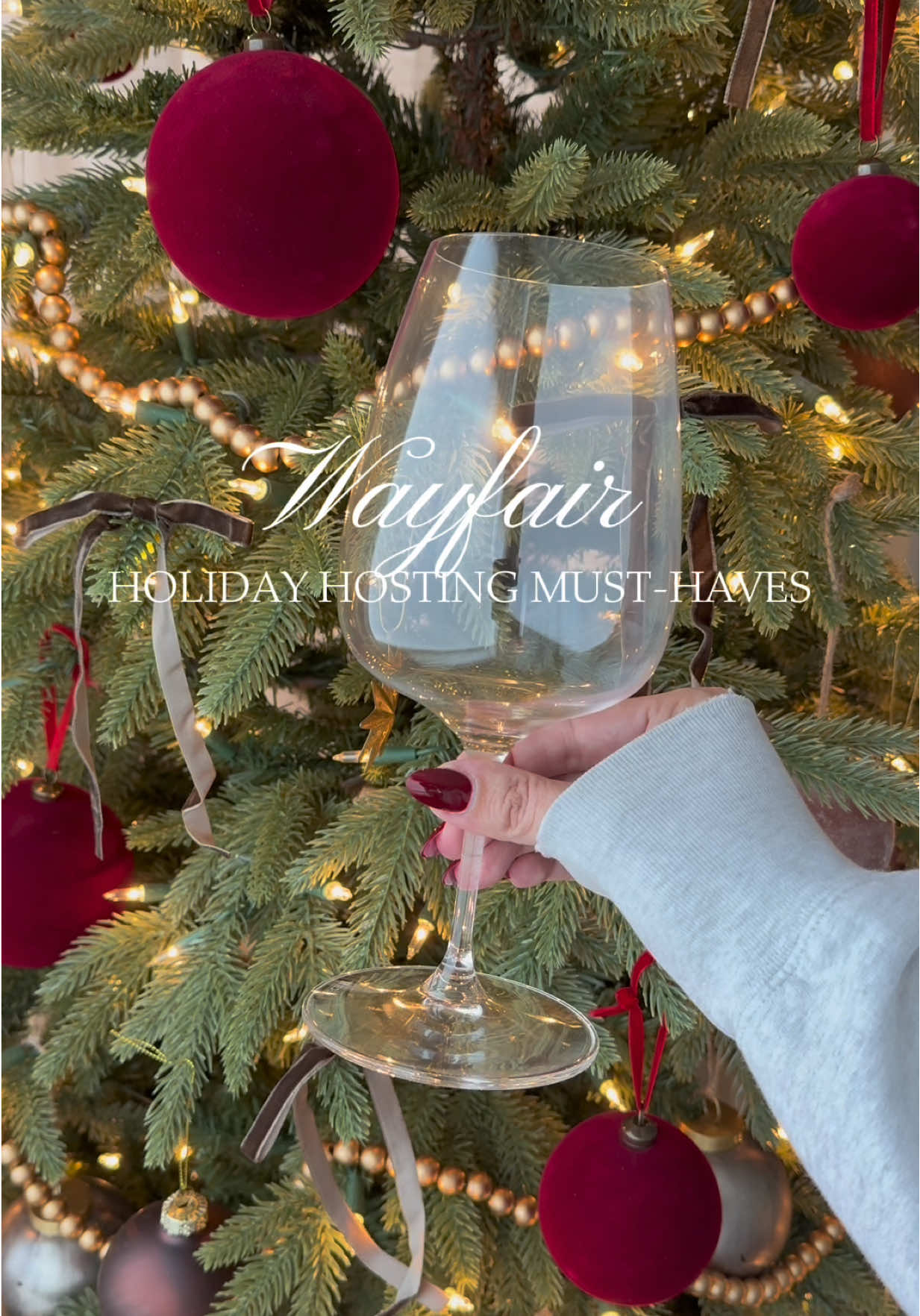 #ad Hosting season is HERE and @Wayfair came through with the best Black Friday & Cyber Monday Doorbuster Deals. I picked up the RIEDEL GRAPE@RIEDEL Glasses, the RIEDEL Spey Barware Set, and the Tramontina Ceramic Cookware Set — all up to amazing savings from 11/28–12/2.  If you’re getting ready for holiday guests, this is the time to shop. ✨   Comment SHOP and I’ll send you the links 🔗   #wayfair #wayfaircreator #blackfriday #blackfridaydeals 