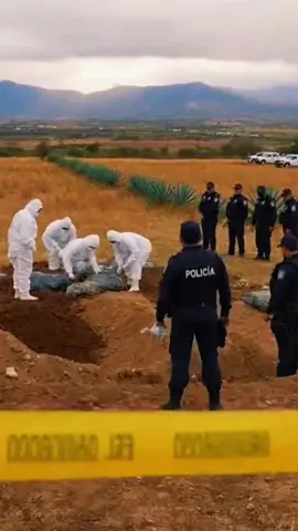 Esto que está pasando en México es terrible Son más de 2000 personas las que han encontrado en bolsas negras enterradas en muchos lugares de Jalisco