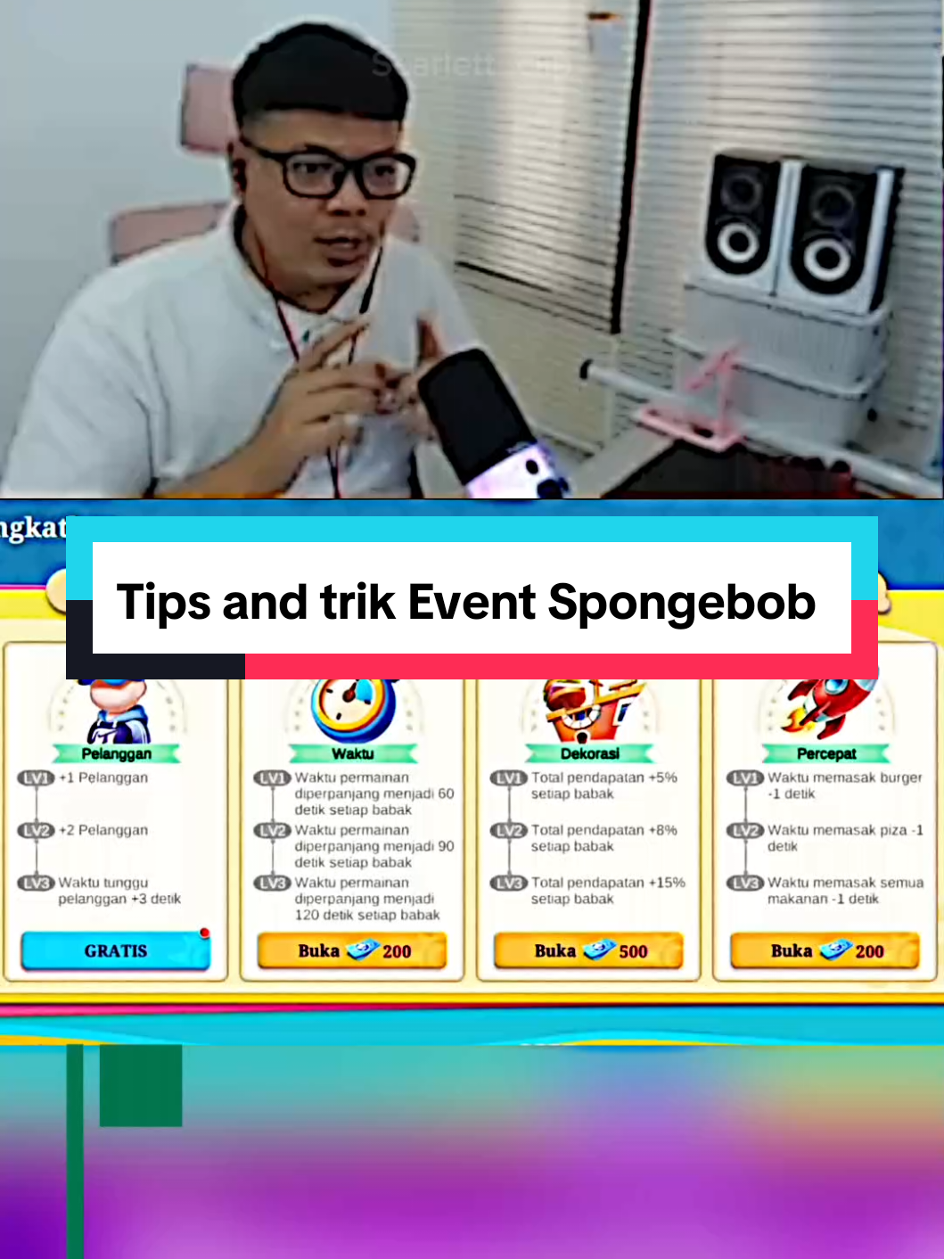 Buat kalian yang masih pada bingung nih di event Spongebob, bisa di liat vt ini tips and triknya, jangan sampai kalian salah arah🫵 yt.Aangga Mrzbest #event #spongebob #MLBBXSpongeBob #MLBBFriendFest #MLBB 