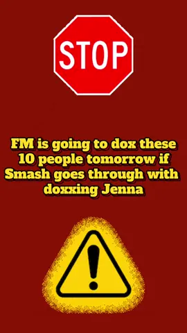 Everybody needs to come together and put an end to this! Be done! Go your own ways! @💋smash_leigh💋 @The Spiteful King Floridaman @notthatjennabish3.0😜 @CHEEKS 🦘🦘🦘🦘🦘 @🔷🔻🌀Duchess~of~Dallas🌀🔻🔷 @Nellie @🌻TabbiCat🌻 @MYTCH @Mich 🌻 @Luciana @miss.payton.XO @xoxox0269 @fuzzywuzzydabear #smash #fm #doxxing #stop #3blindmice 