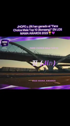 No sé logro el daesang para jincito:'( pero obtuvieron un bonsang💜🏆 #jin #jhope #btsarmy #bts #fyp 