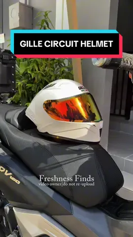 Gille Circuit Full Face Helmet #gillehelmetph #gillecircuit #gillehelmet #helmet #fyp 