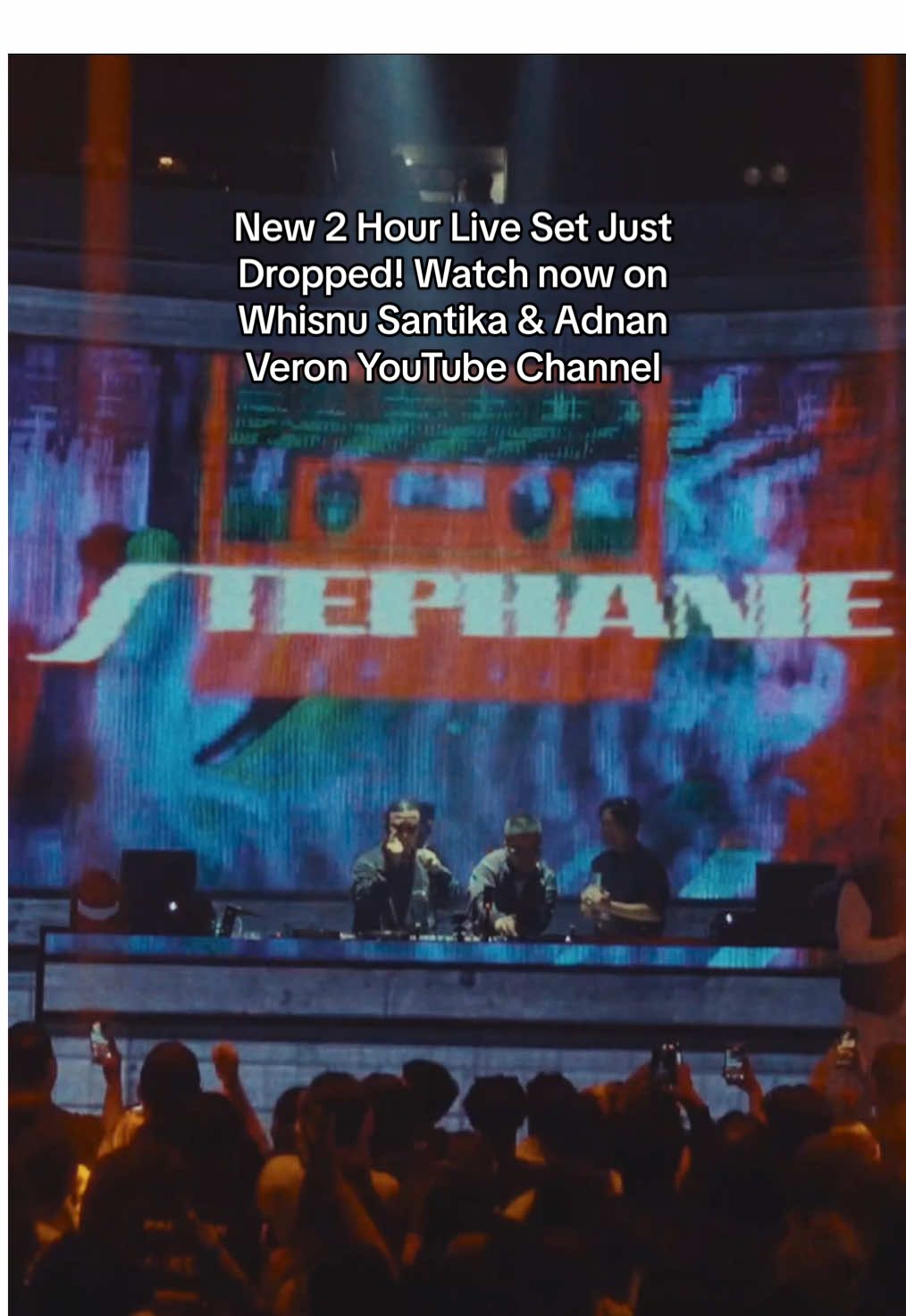 Full video B2B liveset bareng @Adnan Veron bisa kalian tonton di YouTube channel Whisnu Santika & Adnan Veron ya 🙋🏻‍♂️