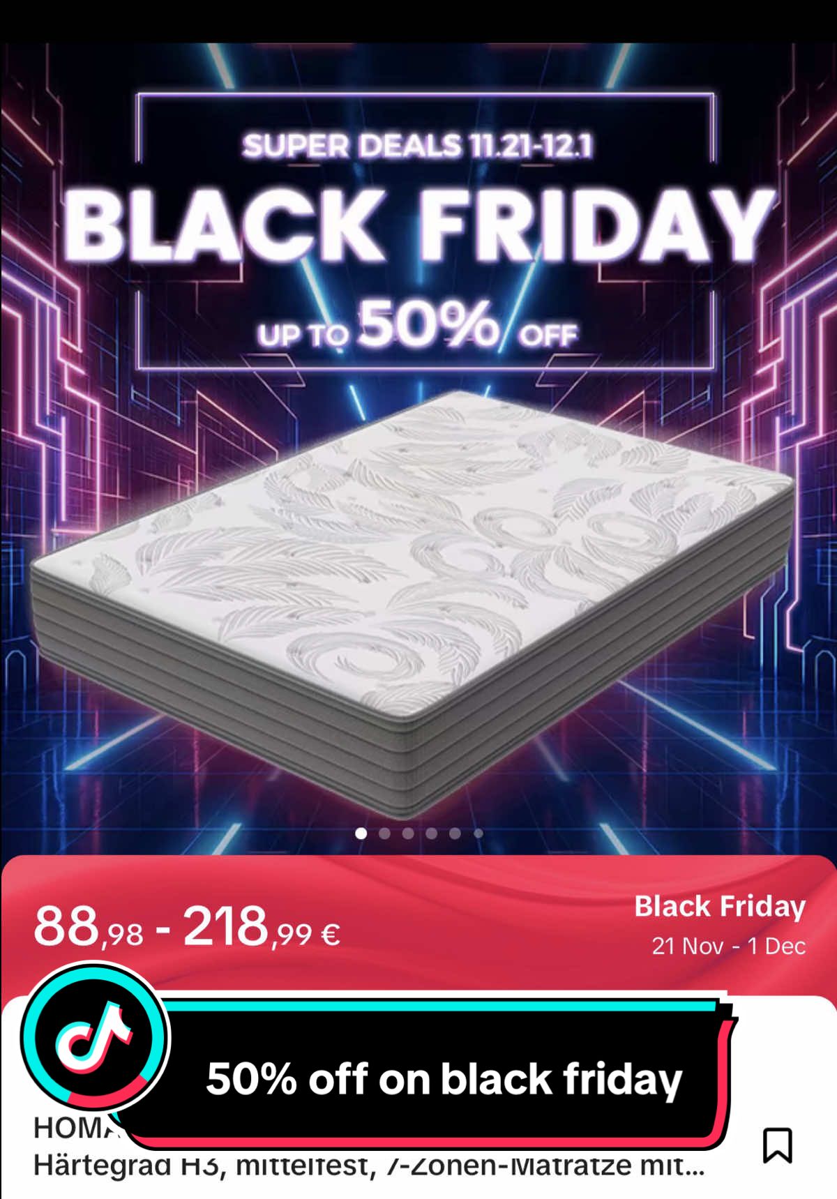 “Back Pain? Check This! HOMAVO Pocket Spring Mattress Review 😱🔥”#HOMAVO #Taschenfederkernmatratze #Matratze #GermanyHome #SchlafenDE        