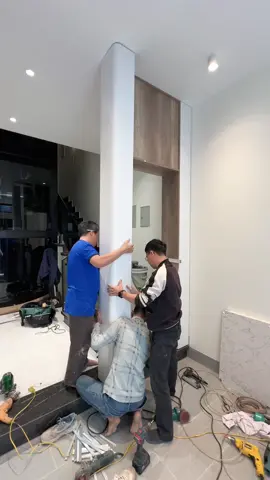 Đôi khi thử thách bản thân bởi những thứ kho khó 🤣 bay ngay mấy tấm gỗ #thienthicong #noithat #xuongsanxuat #dangvufurniture #thicongnoithat 