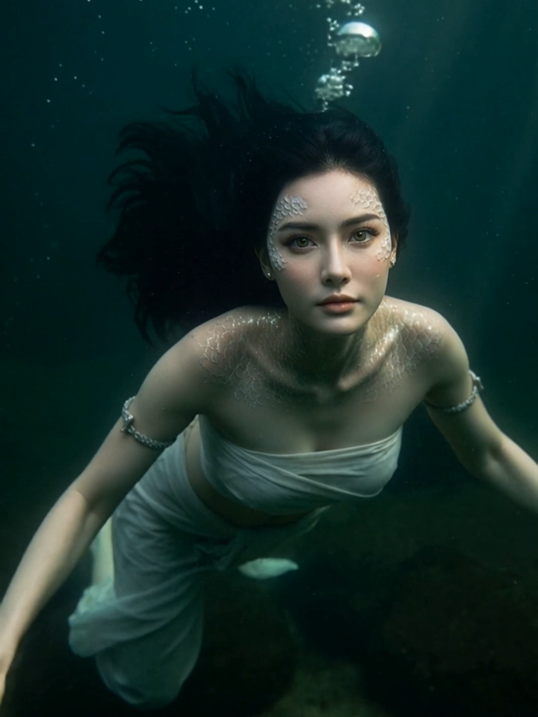 ความงามแห่งสายน้ำ #นาคี #พญานาค #นาคา #FantasyArt