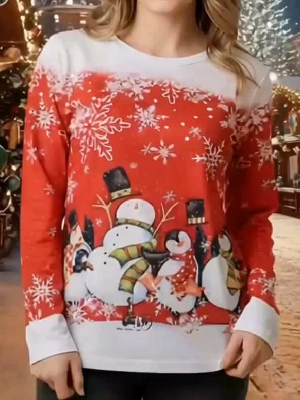 Christmas Longsleeve Top #christmas #pullover #longsleeve #sweater #outfit 