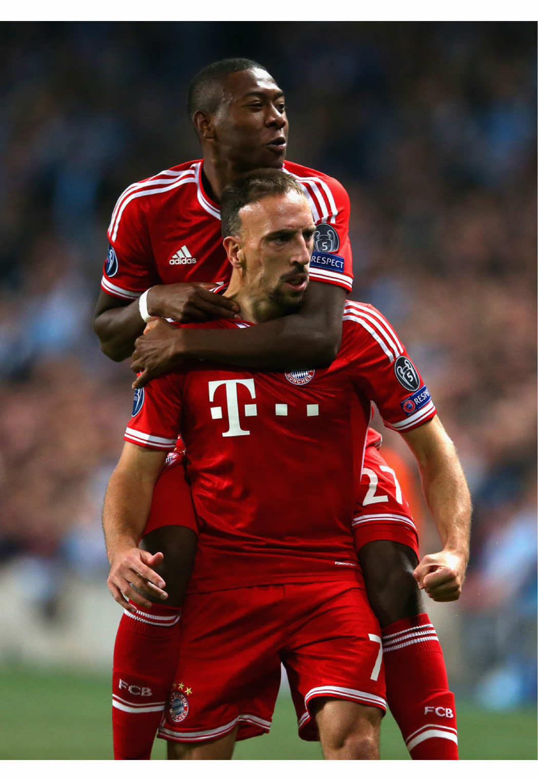 Ribery & Alaba - Ein Duo, das keiner vergisst…👥 #ribery #alaba #fcbayern #fußball #football 