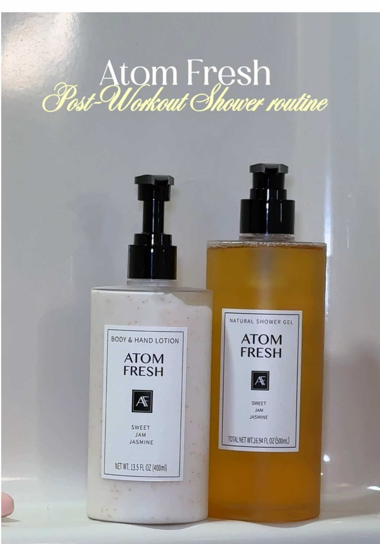 Post-workout shower routine with @atomfresh_official  Use code: ATOMS for 15% off link in bio   #atomfreshdeodorants #summerdeodorantwomen #showerroutine #postgym #therealbeady 